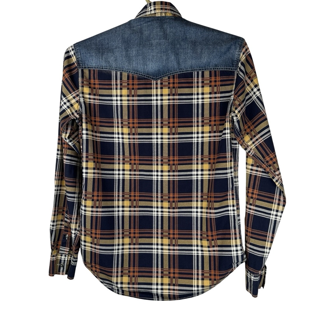 The Zara Man Denim Collection Men's Small Slim Fit Button Up - Picture 3 of 9